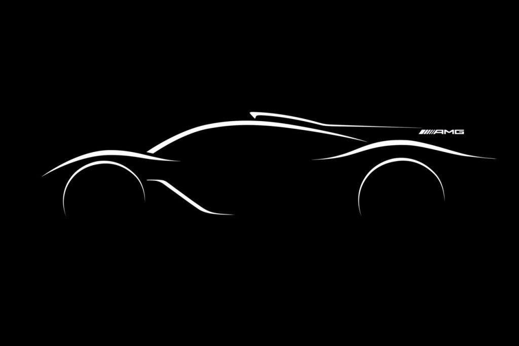 Première esquisse officielle de l'Hypercar Mercedes-AMG